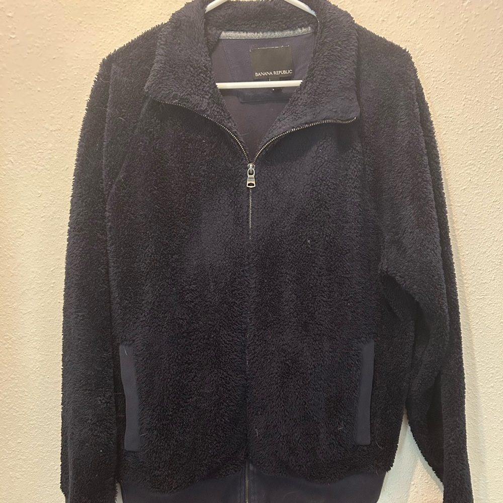 Banana Republic Black Lightweight Shirt Jacket